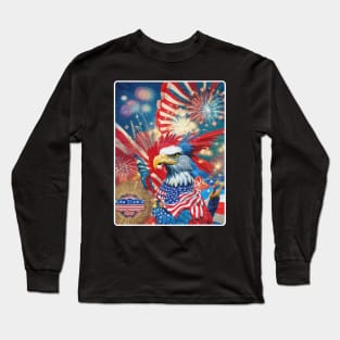 USA Eagle Long Sleeve T-Shirt